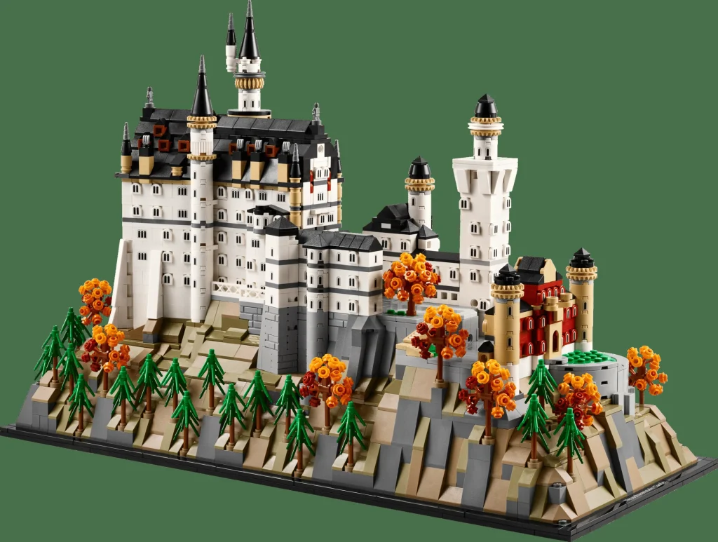 LEGO 21063 - Recenzie LEGO Architecture 21063 Castelul Neuschwanstein: O capodoperă de basm din piese
