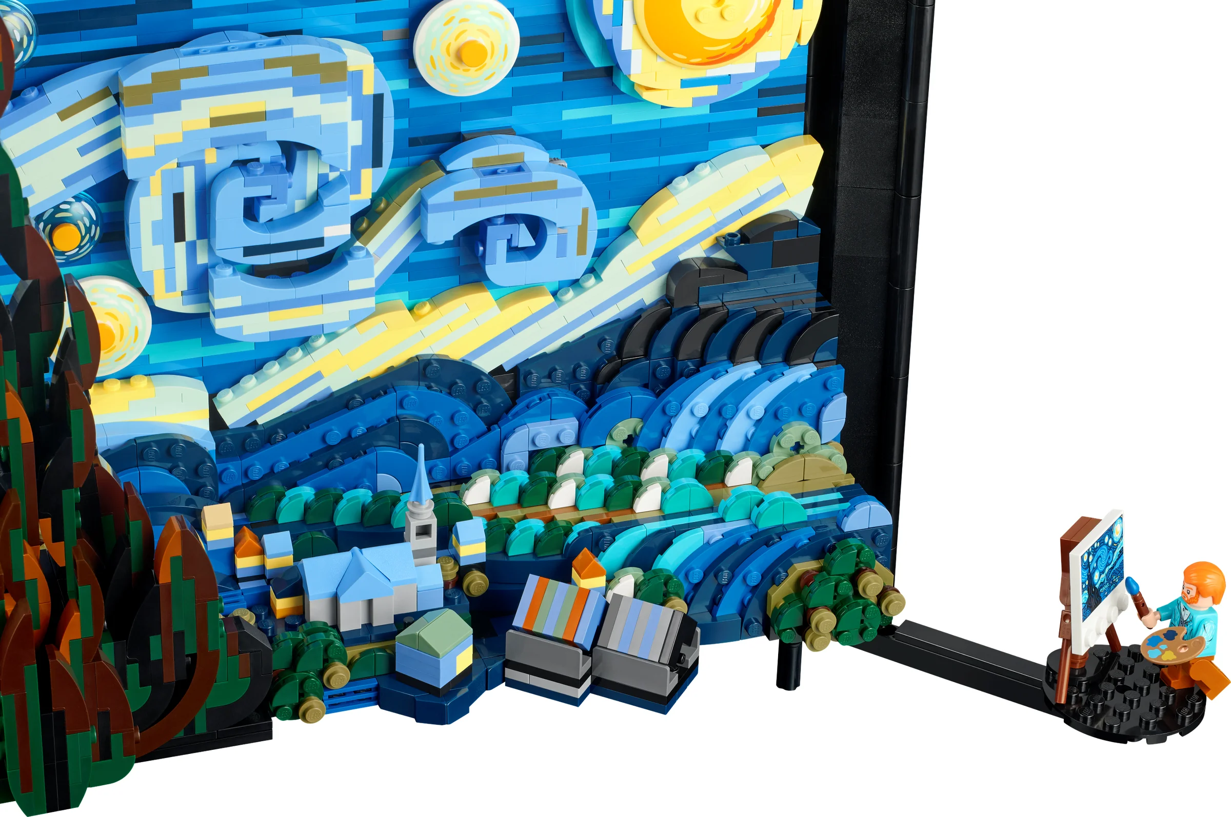 O imagine detaliată a modelului LEGO 