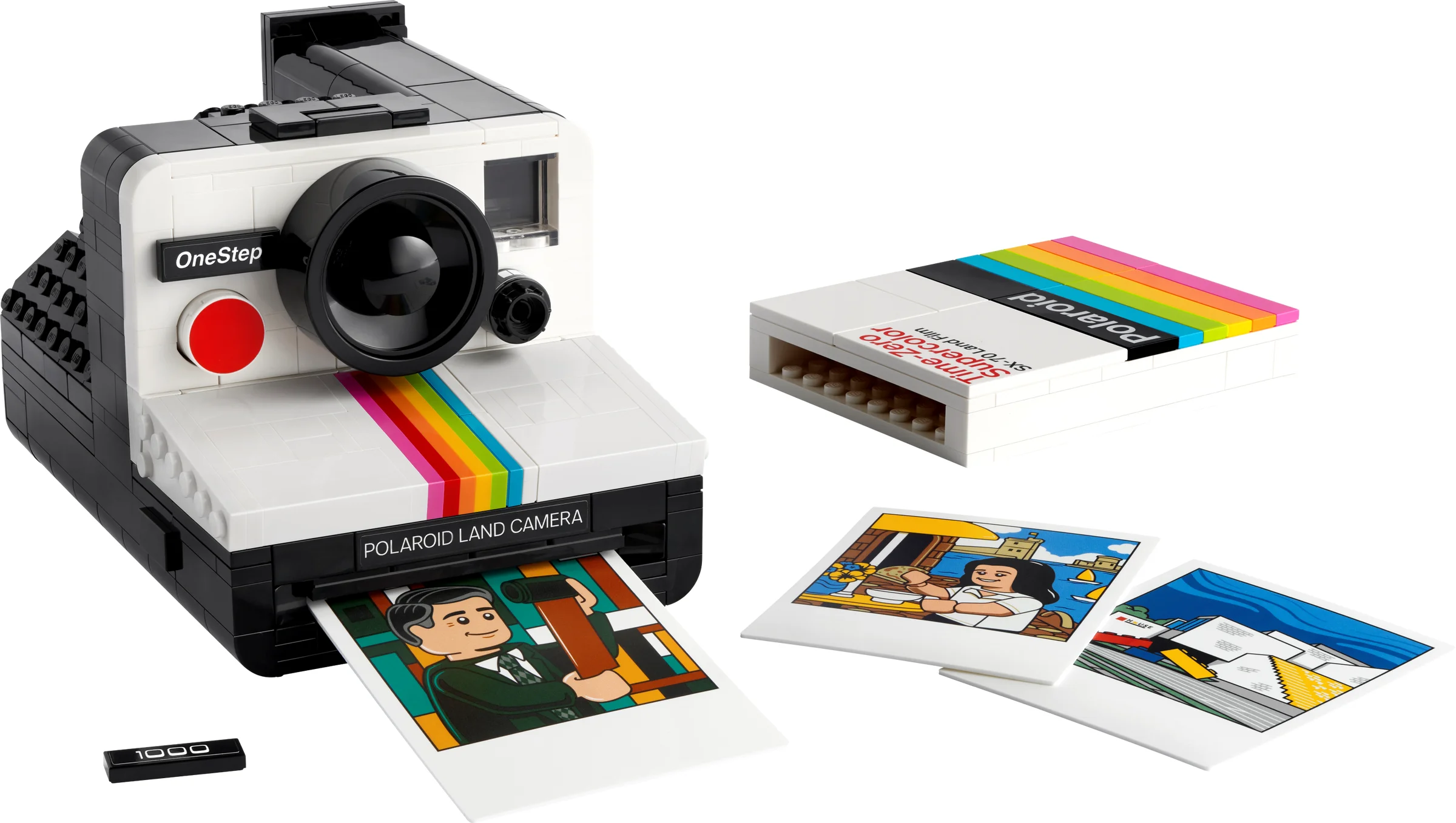 LEGO 21345 - Recenzie LEGO Ideas 21345 Polaroid OneStep SX-70: Nostalgie instantanee din cărămizi