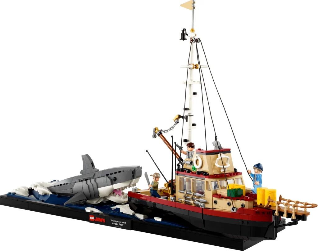 LEGO 21350 - Recenzie LEGO Ideas 21350 Jaws: O să-ți trebuiască o barcă mai mare
