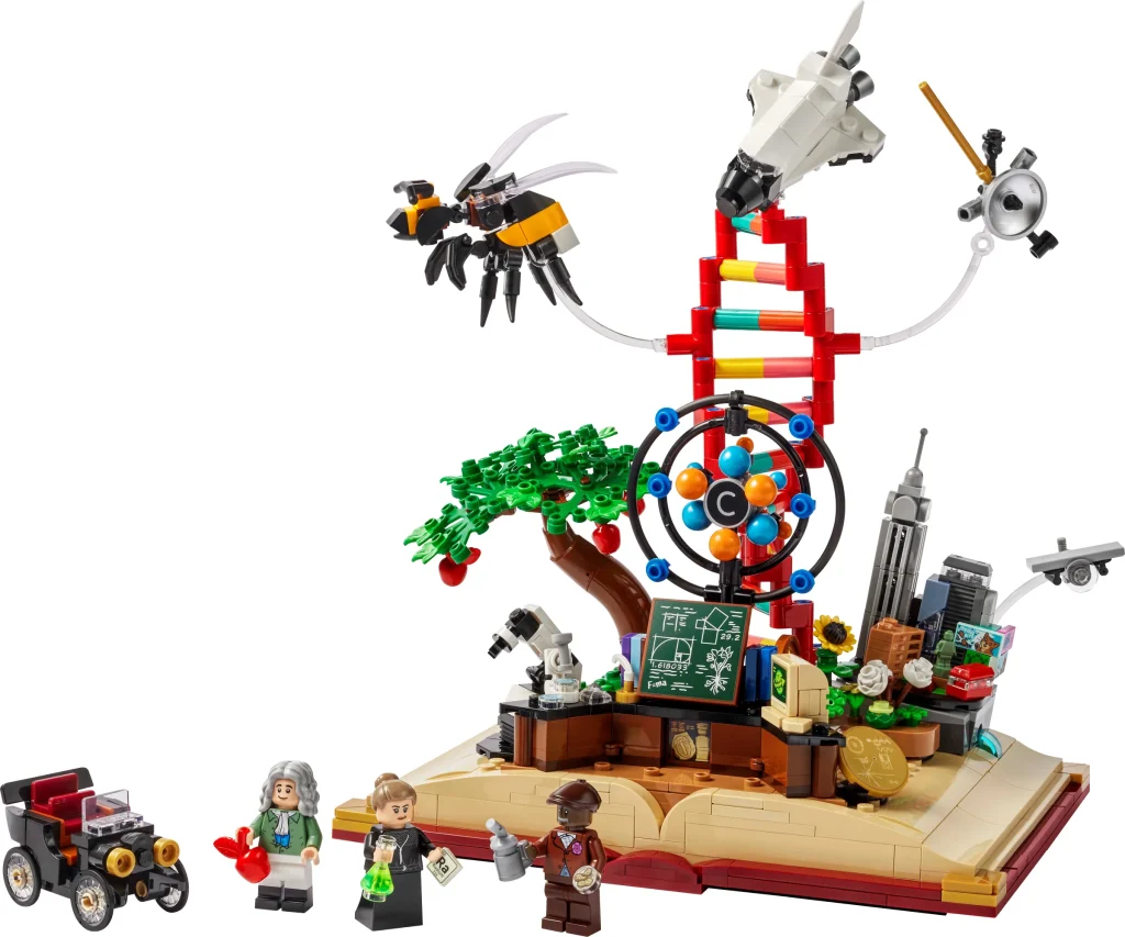 LEGO 21355 - Recenzie LEGO Ideas 21355 The Evolution of STEM: O călătorie prin istoria științei