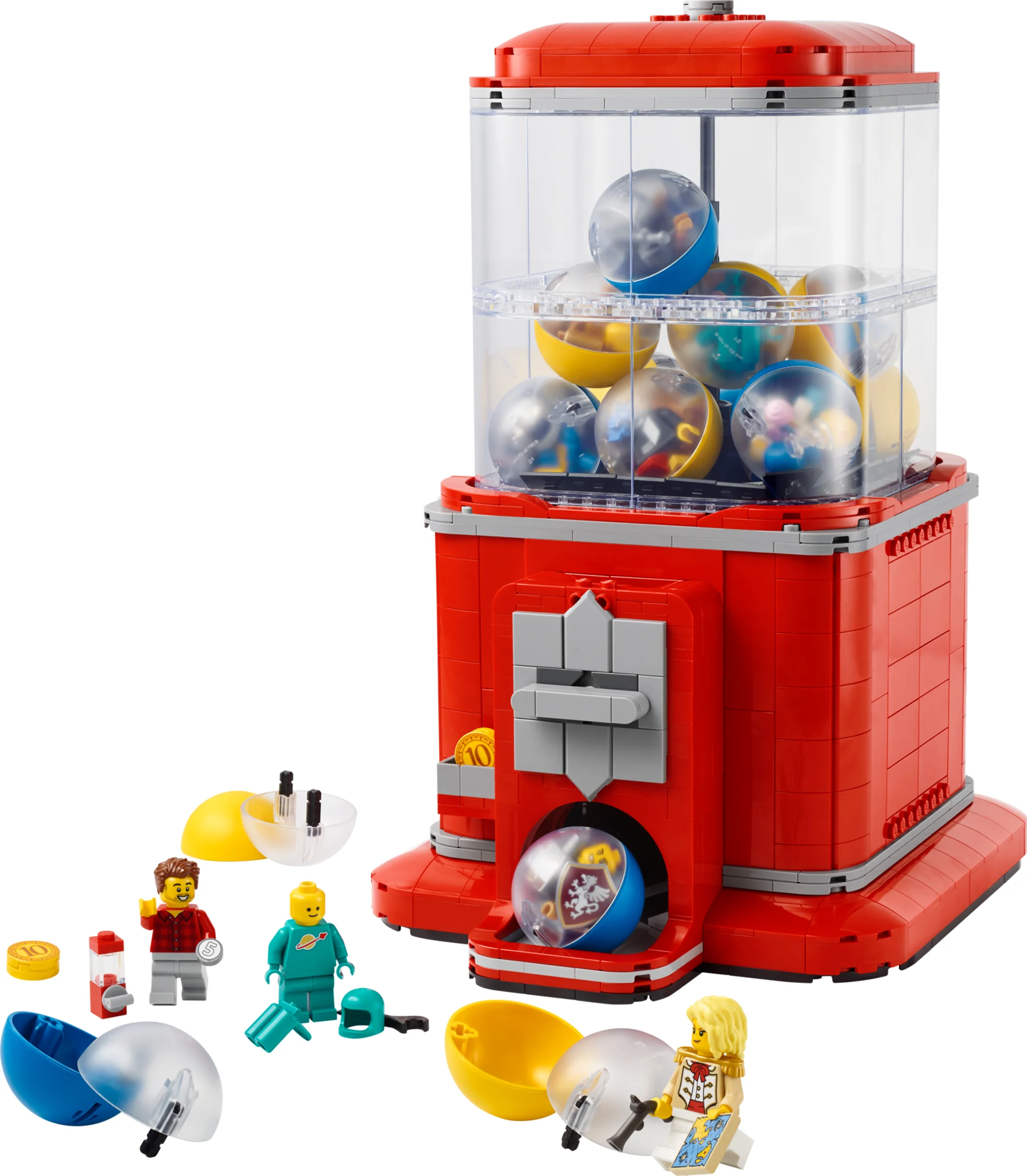 LEGO 21358 - Recenzie LEGO Ideas 21358 Minifigure Vending Machine: Nostalgie la automat