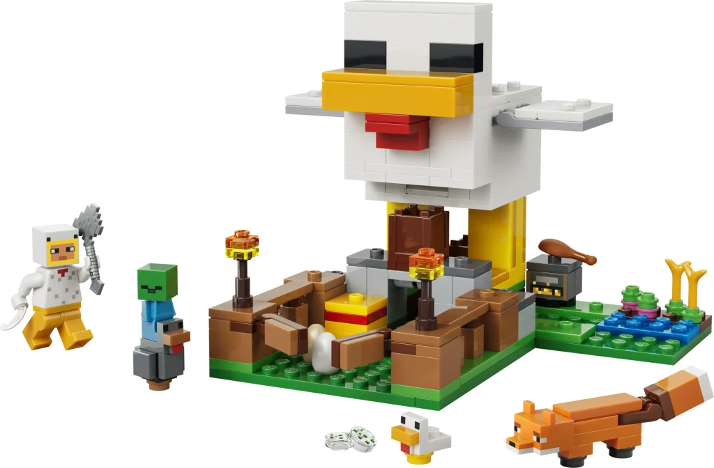 LEGO 21585 - LEGO 21585 Ferma de Pui: O Analiză Completă a Setului Minecraft