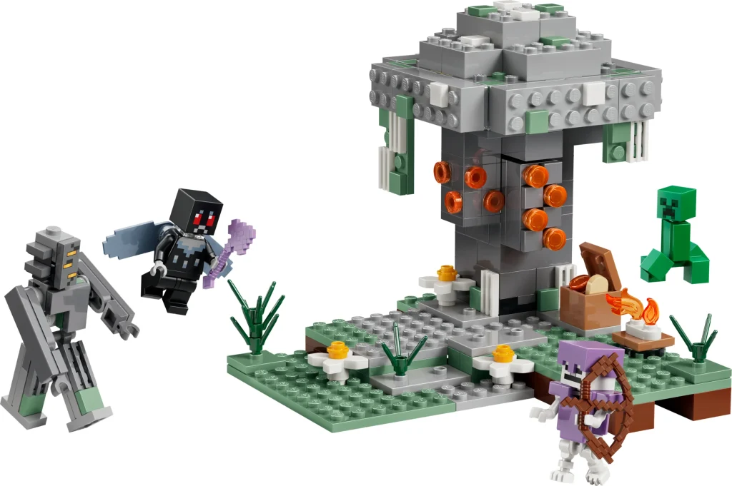 LEGO 21586 - LEGO 21586 Grădina Palidă: Explorarea unui nou biom misterios din Minecraft
