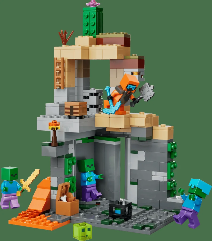 LEGO 21587 - LEGO Minecraft 21587 Zombie Dungeon: O Analiză Completă a Temniței Periculoase