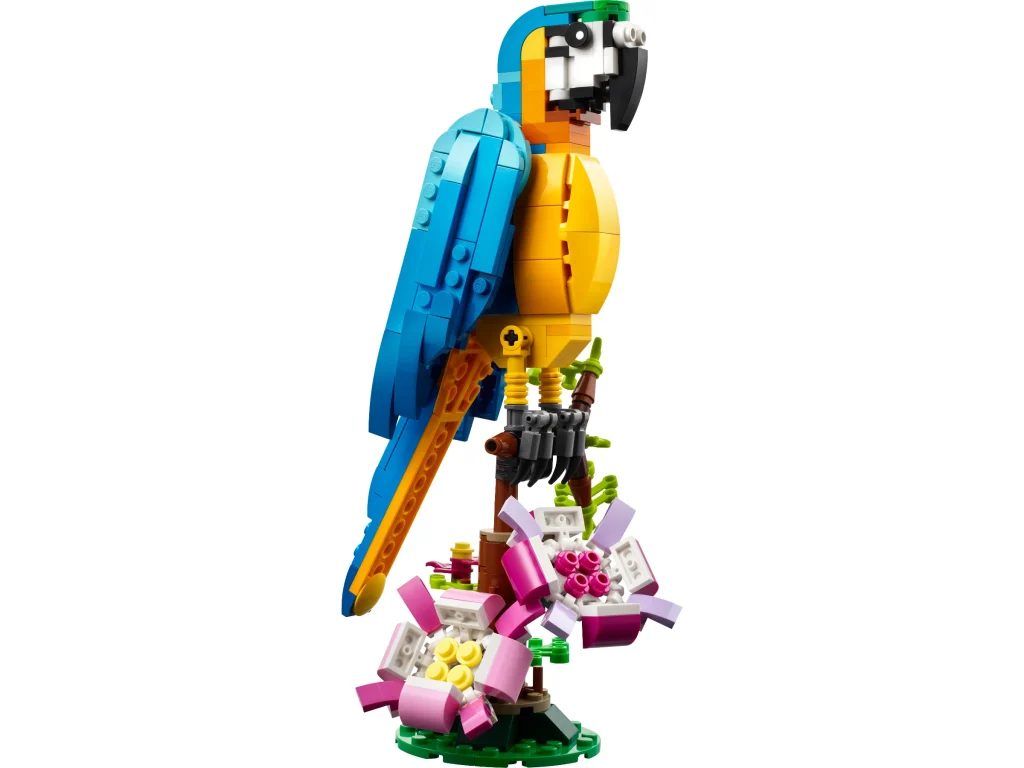 LEGO 31136 - Recenzie LEGO Creator 31136 Papagalul exotic: Trei animăluțe într-o singură cutie