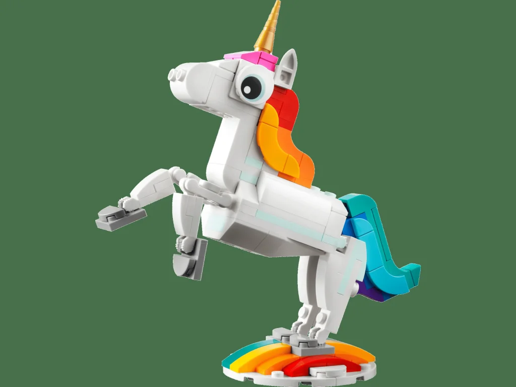 LEGO 31140 - Recenzie LEGO Creator 31140 Unicornul magic: Trei creaturi fantastice la un preț de vis