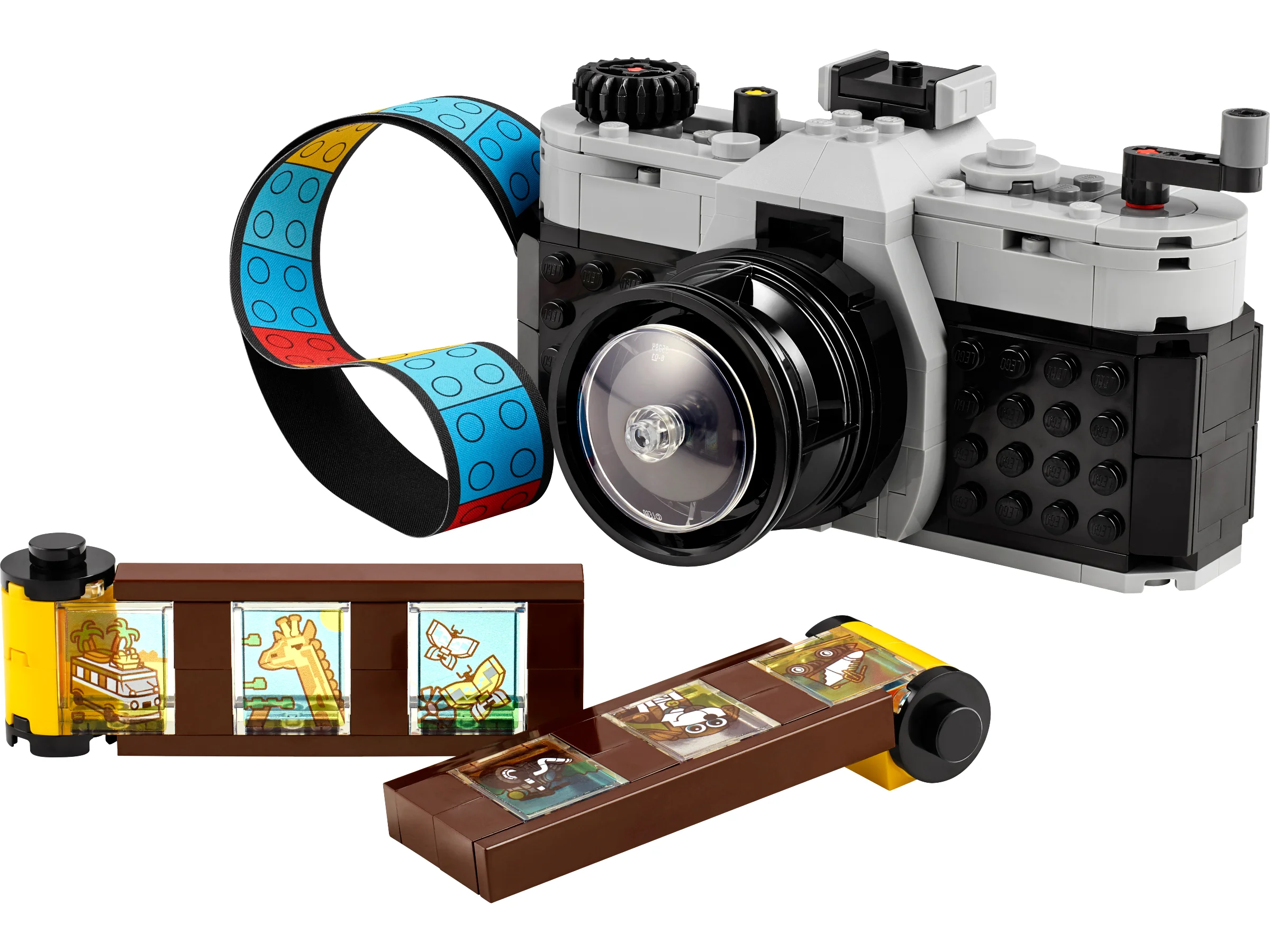 LEGO 31147 - LEGO Creator 31147 Aparat Foto Retro: O Călătorie 3 în 1 în Lumea Tehnologiei Vintage