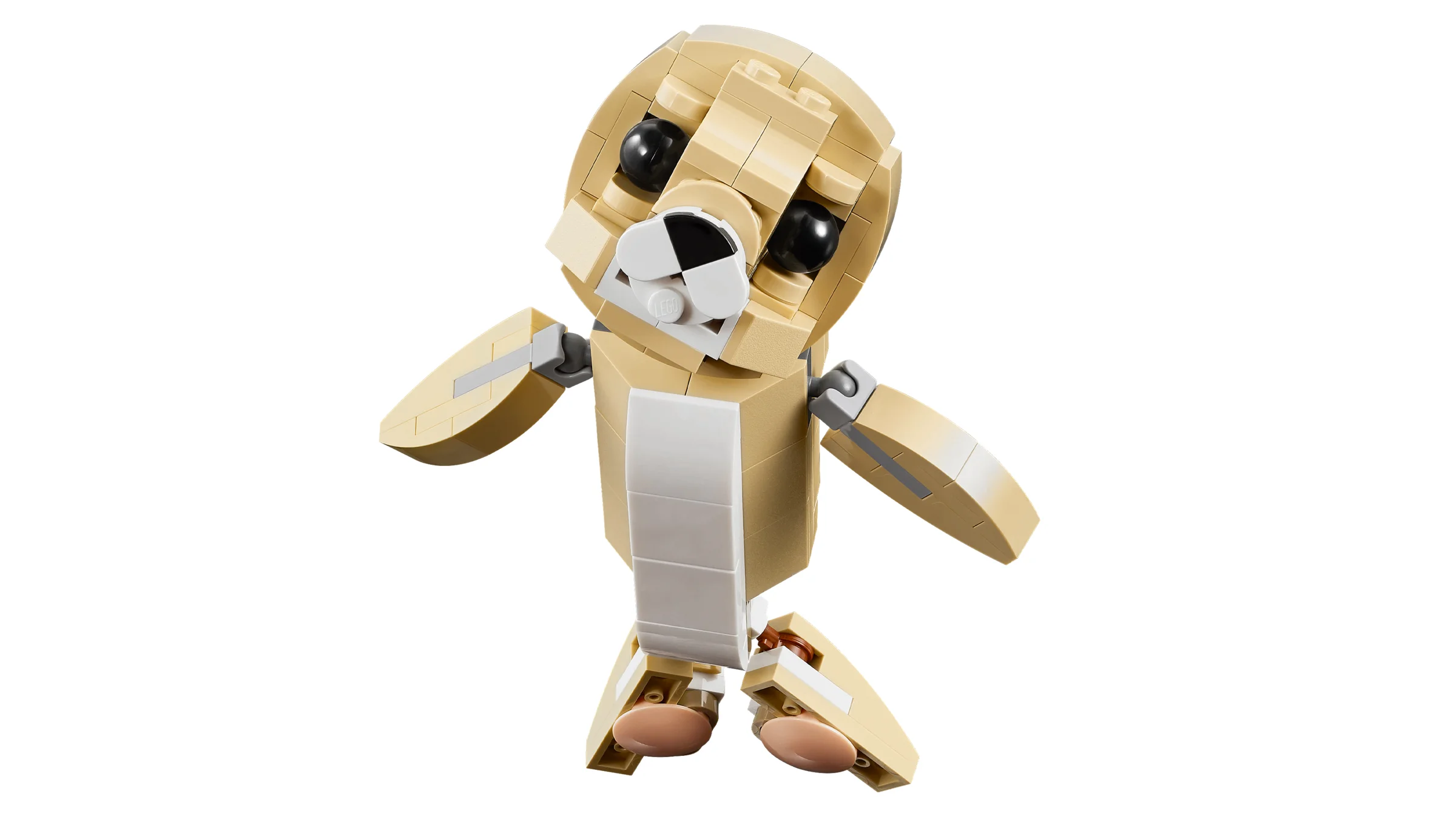 Iepuraș adorabil LEGO Creator 31162. O jucărie drăguță pentru fanii LEGO.
