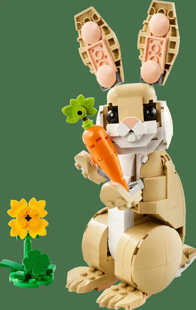 LEGO 31162 - LEGO 31162 Iepurașul Adorabil: O Triplă Porție de Creativitate