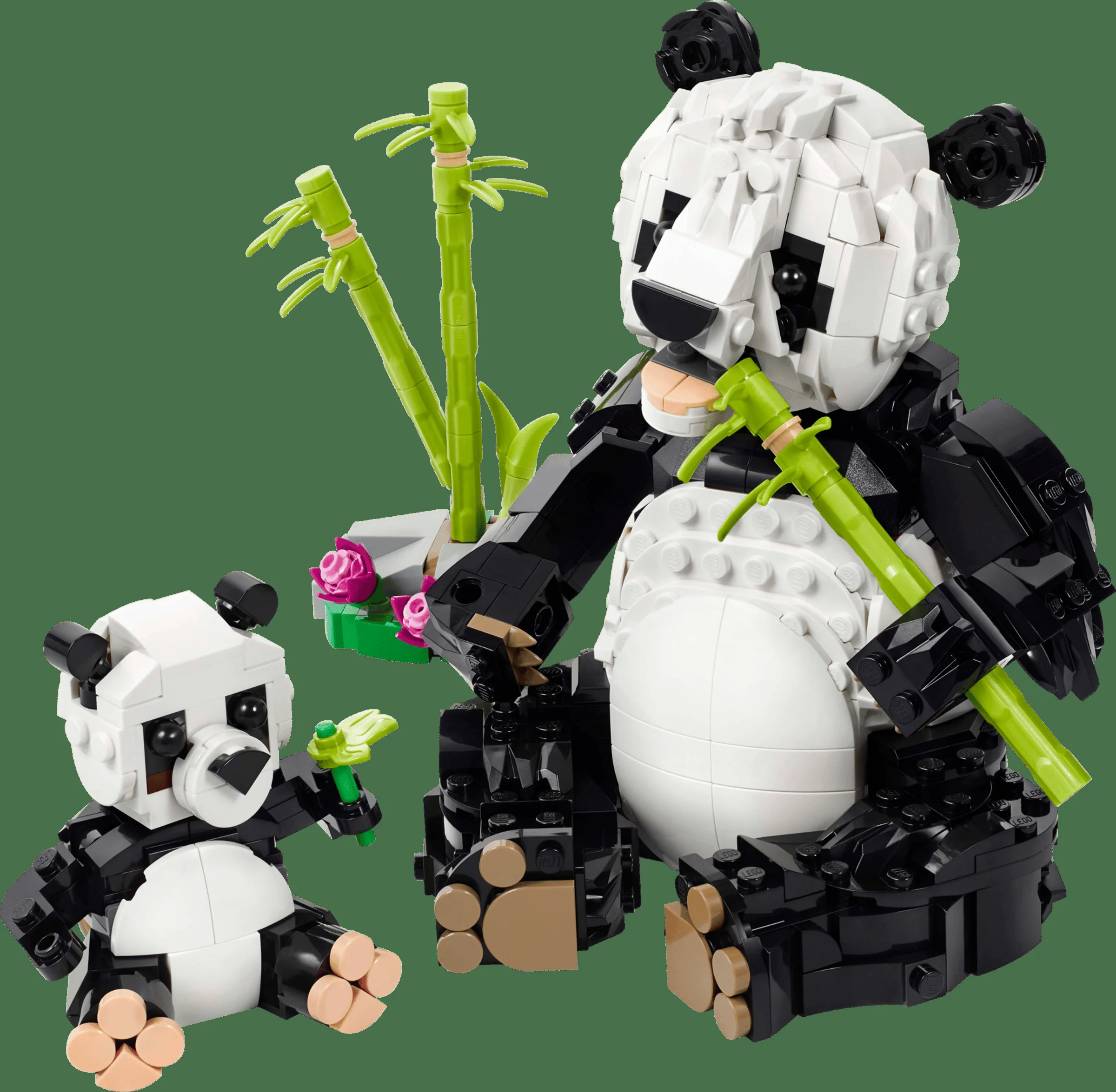 LEGO 31165 - Recenzie LEGO Creator 31165 Familia de urși panda: Trei seturi de animale într-o singură cutie