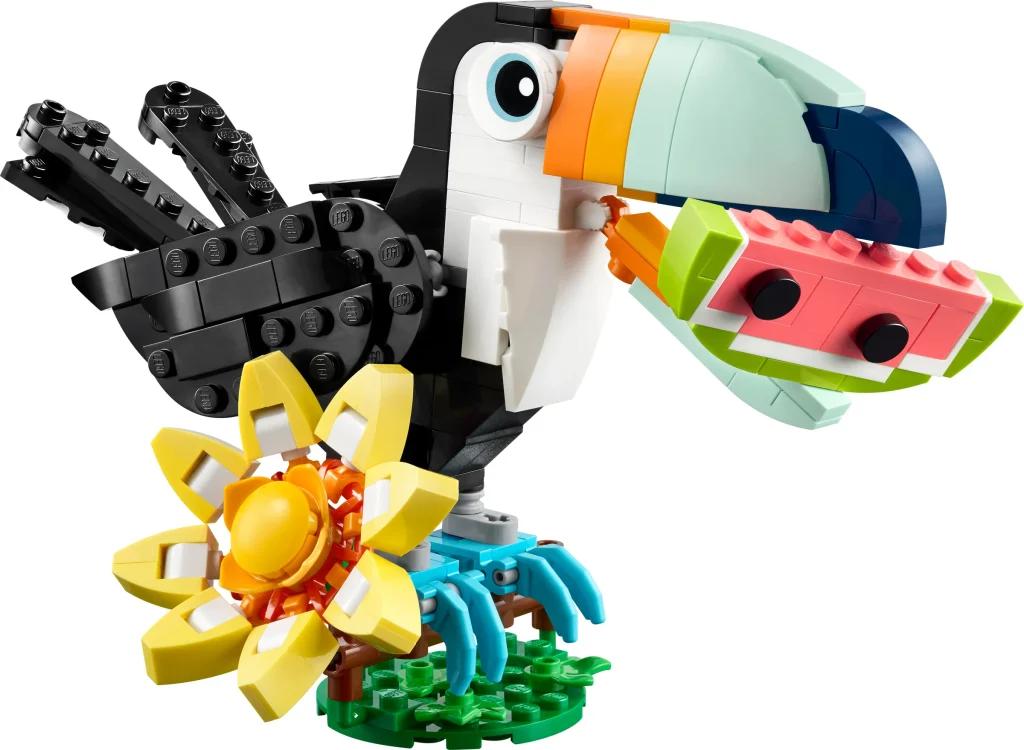 LEGO 31173 - LEGO® Creator 3-in-1 31173 Tucanul Tropical: Analiza Setului