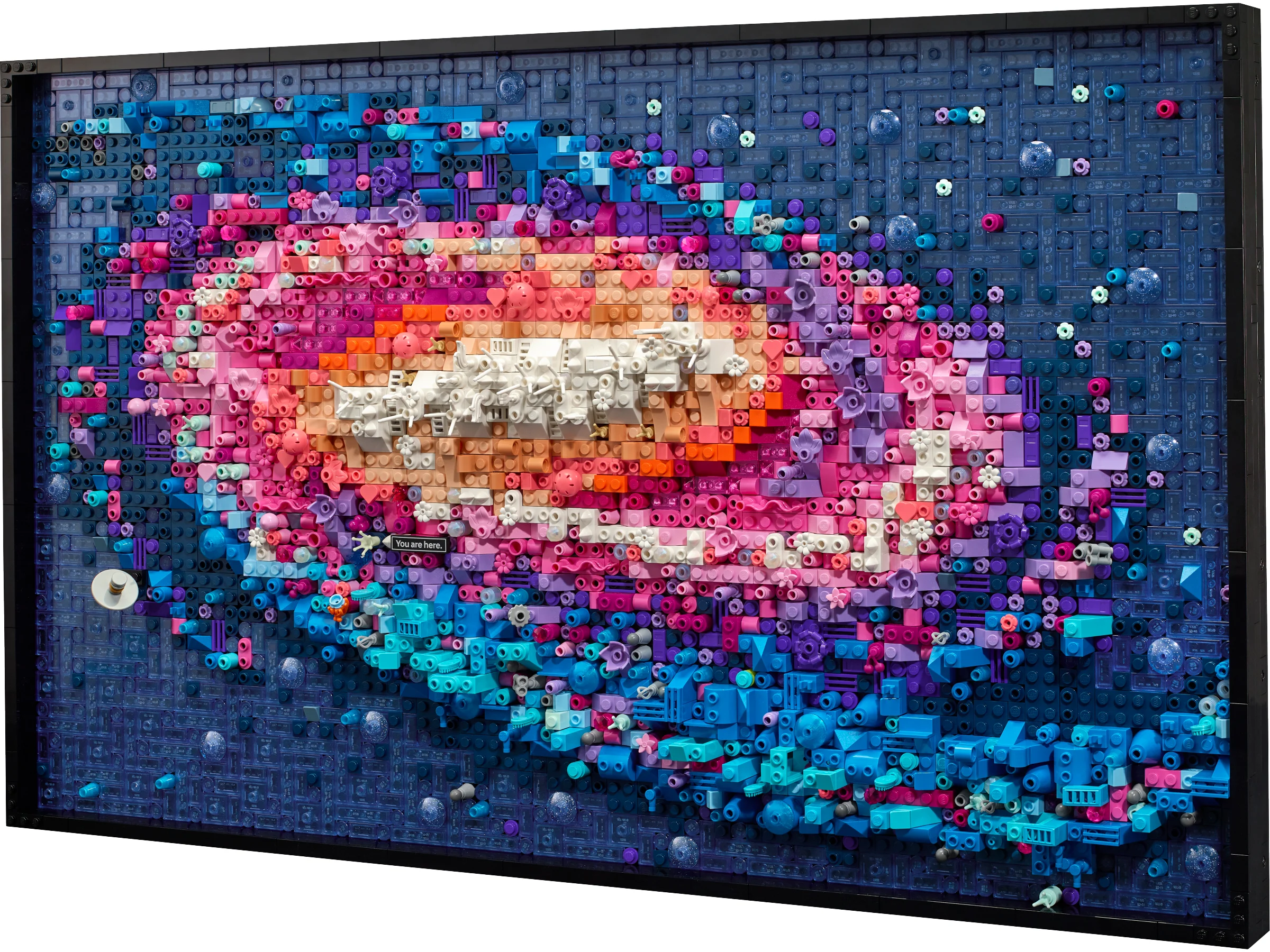 LEGO 31212 - Recenzie LEGO Art 31212 Calea Lactee: O galaxie de piese unice