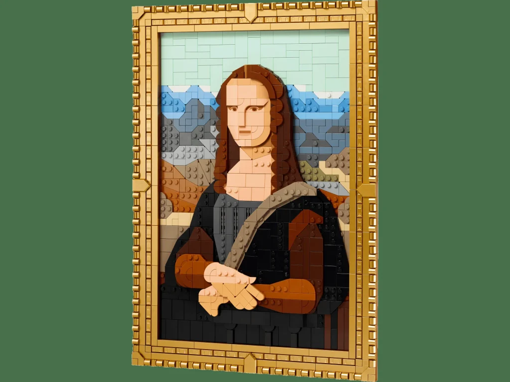 LEGO 31213 - Recenzie LEGO Art 31213 Mona Lisa: Capodopera lui da Vinci, reinventată în piese