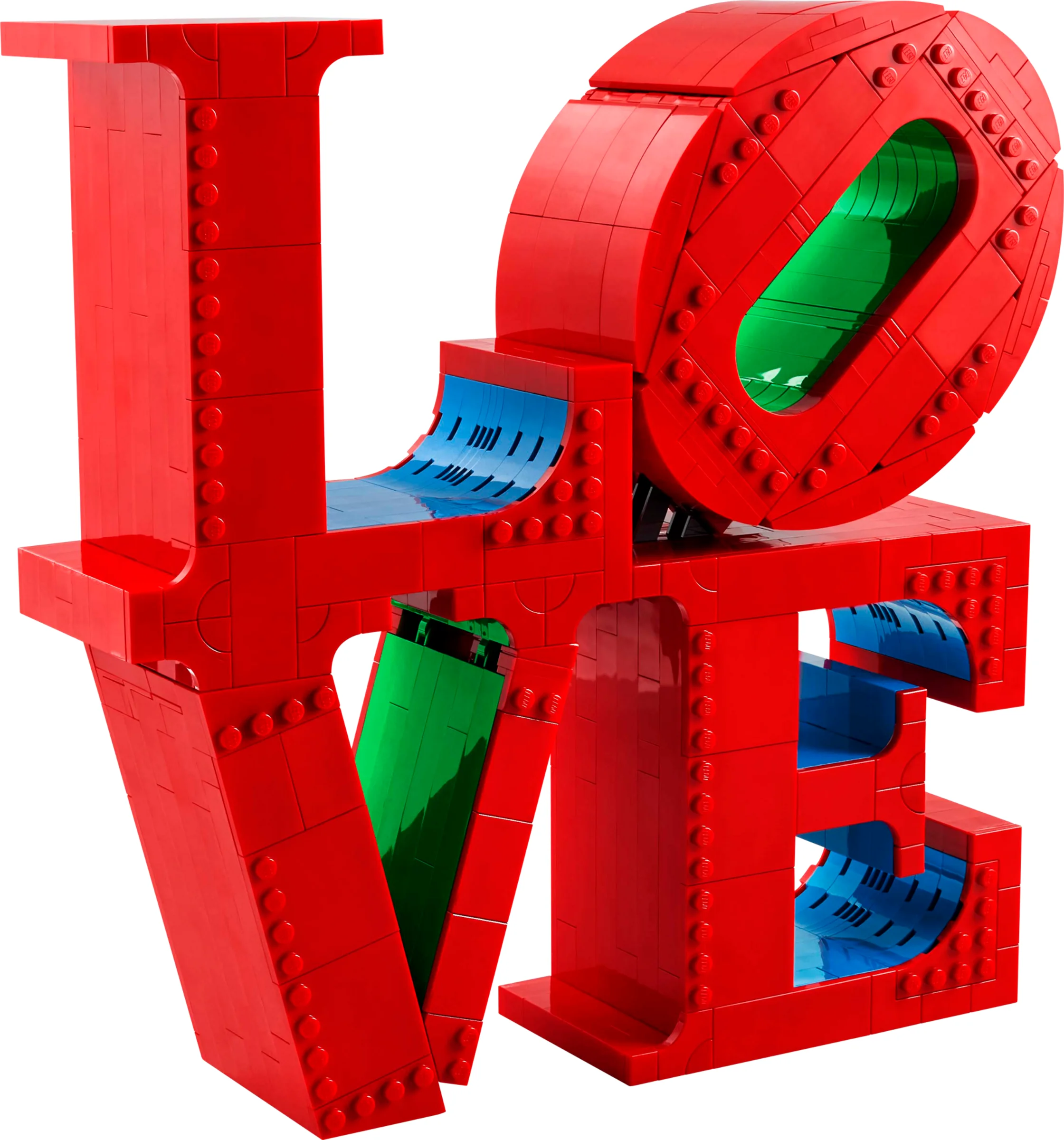 LEGO 31214 - Recenzie LEGO Art 31214 LOVE: O declarație pop-art din piese