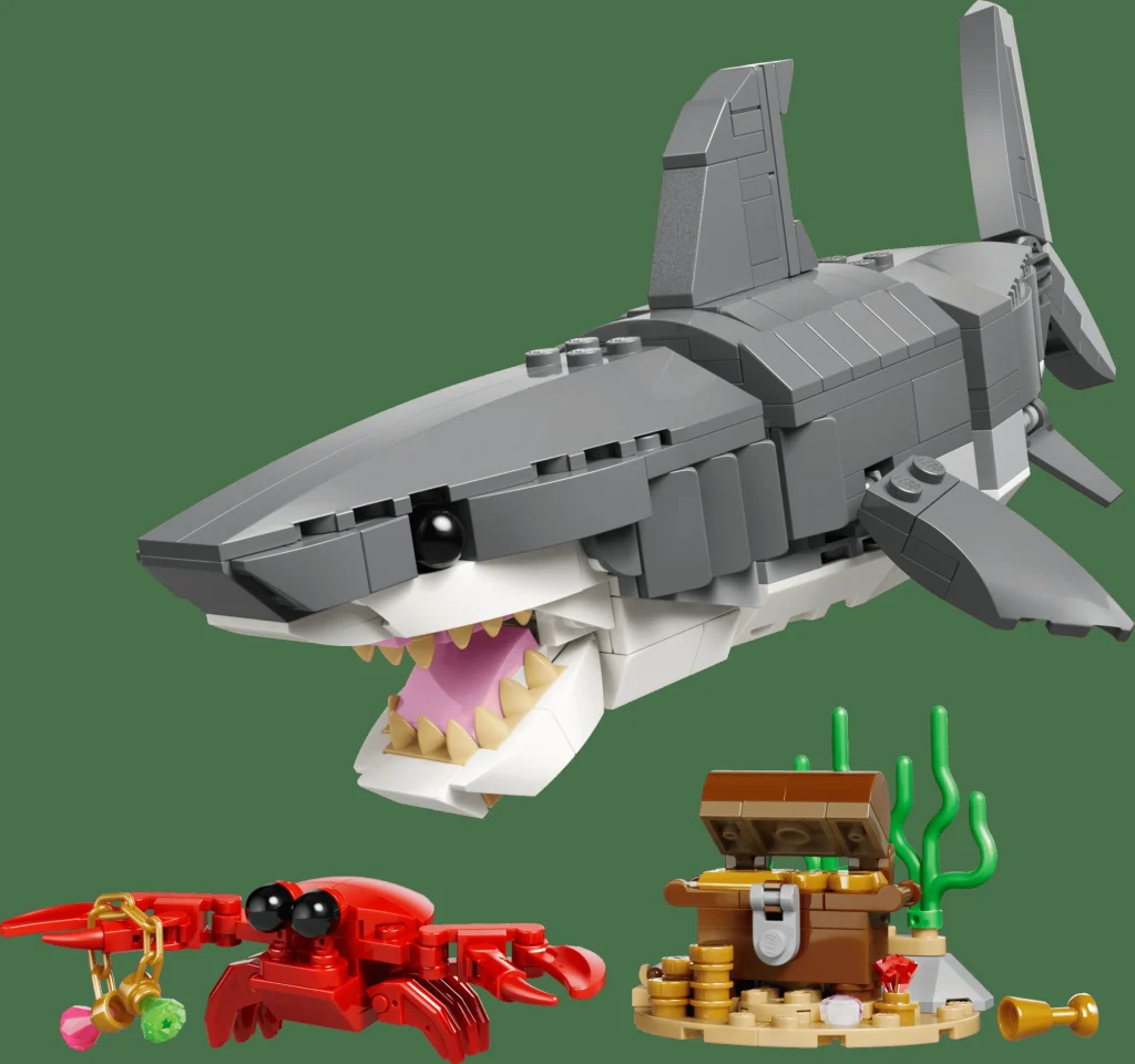 LEGO 31381 - LEGO 31381 Rechin Feroce cu Cufăr de Comori: O Analiză Completă