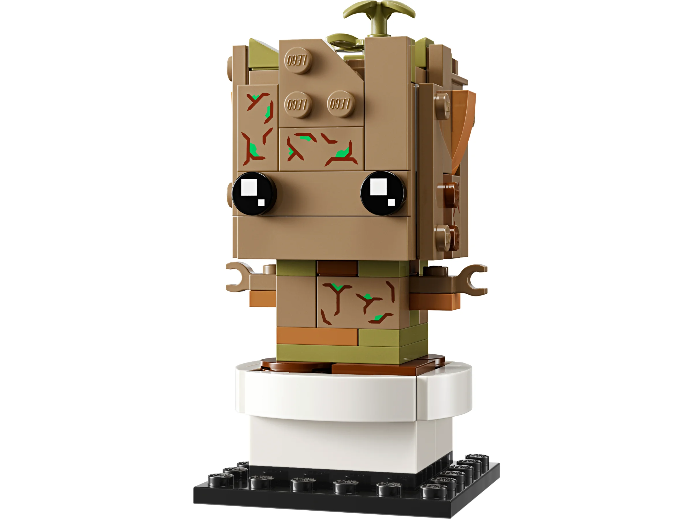 LEGO 40671 - LEGO 40671 Groot în Ghiveci: O Figurină BrickHeadz Adorabilă din Marvel