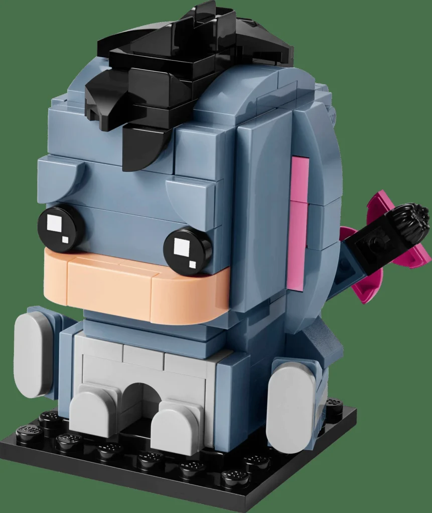 LEGO 40797 - LEGO 40797 Eeyore: O figurină BrickHeadz plină de farmec melancolic
