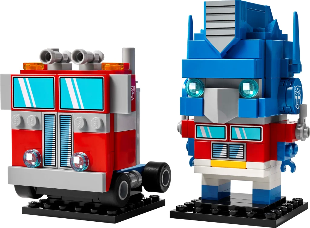 LEGO 40803 - LEGO 40803 Optimus Prime Robot și Vehicul: O dublă reprezentare a liderului Autobot
