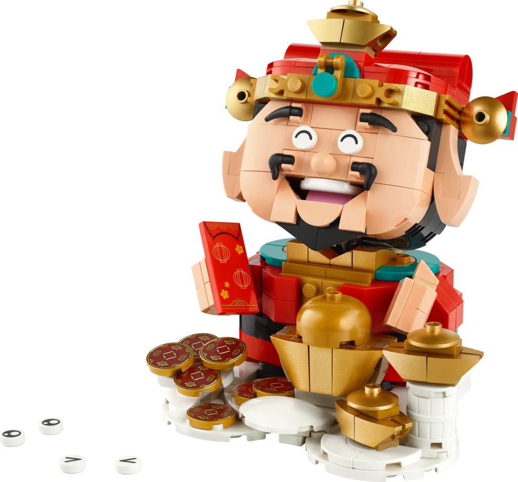 LEGO 40864 - Recenzie LEGO 40864 Maestrul norocului: Un zâmbet plin de prosperitate