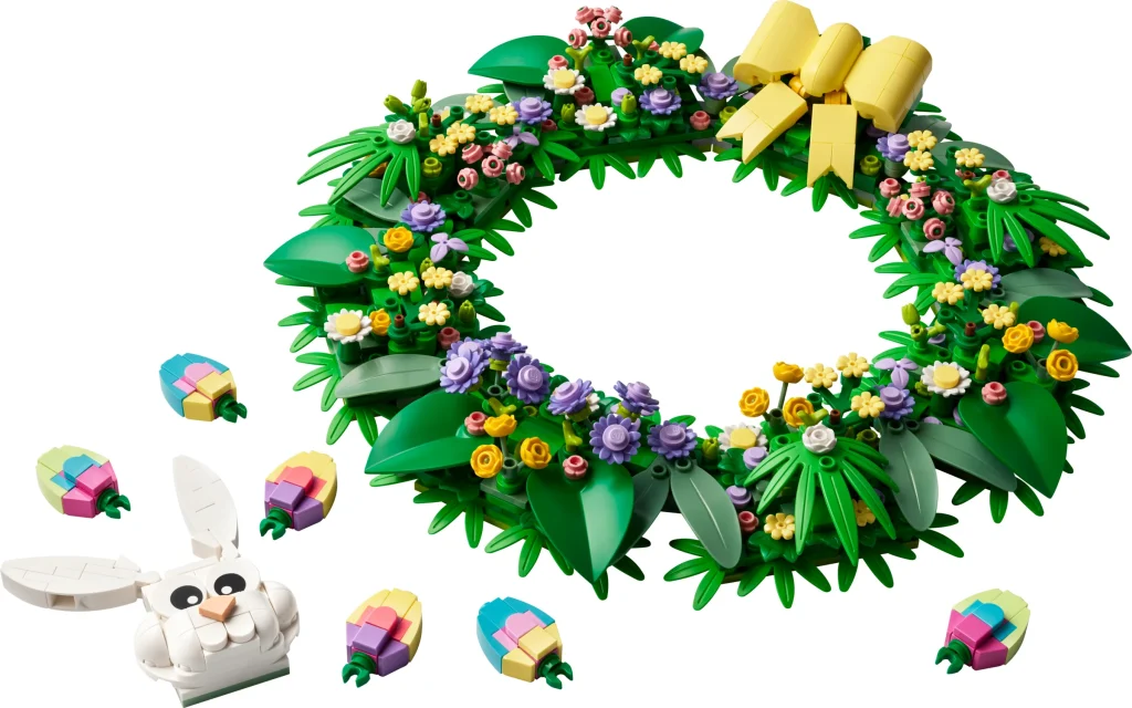 LEGO 40957 - Recenzie LEGO 40957 Coroniță de primăvară: Decorul perfect pentru Paște și nu numai