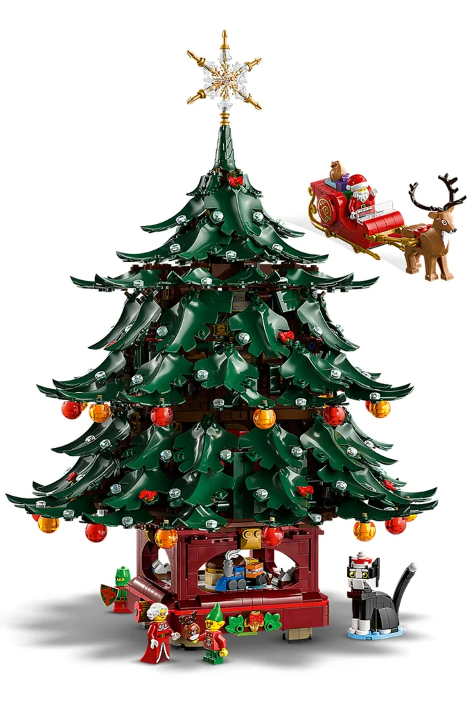 LEGO 41843 - Recenzie LEGO 41843 Bradul de Crăciun familial: O capodoperă de sărbători