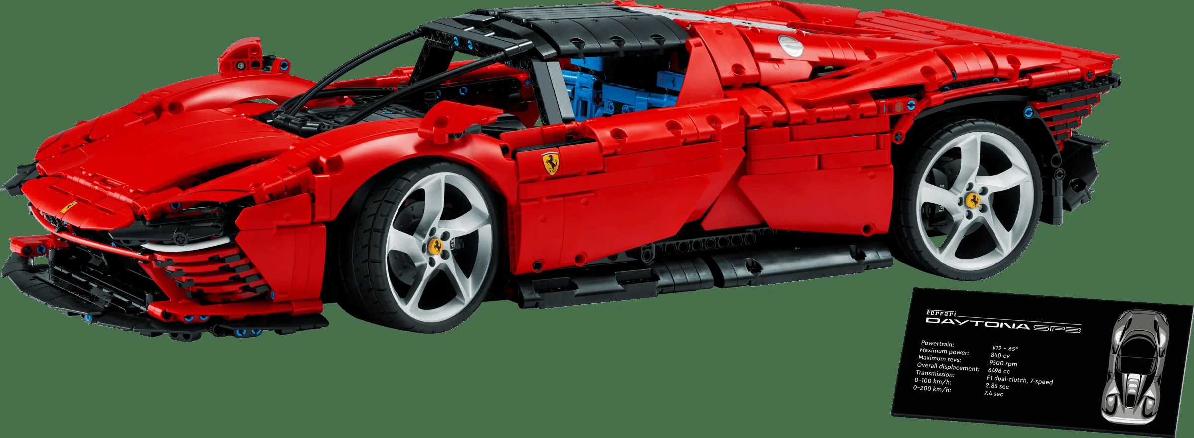 LEGO 42143 - Recenzie LEGO Technic 42143 Ferrari Daytona SP3: Eleganță și inginerie italiană