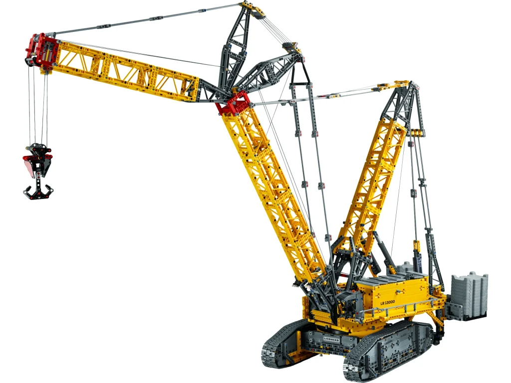 LEGO 42146 - Recenzie LEGO Technic 42146 Liebherr Crawler Crane LR 13000: Titanul de 2883 piese