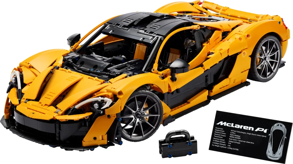 LEGO 42172 - Recenzie LEGO Technic 42172 McLaren P1: Un gigant tehnic cu un design controversat