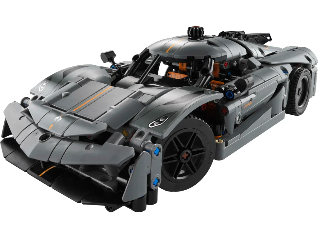 LEGO 42173 - LEGO Technic 42173 Koenigsegg Jesko Absolut: Analiza Detaliată a Hypercar-ului Gri