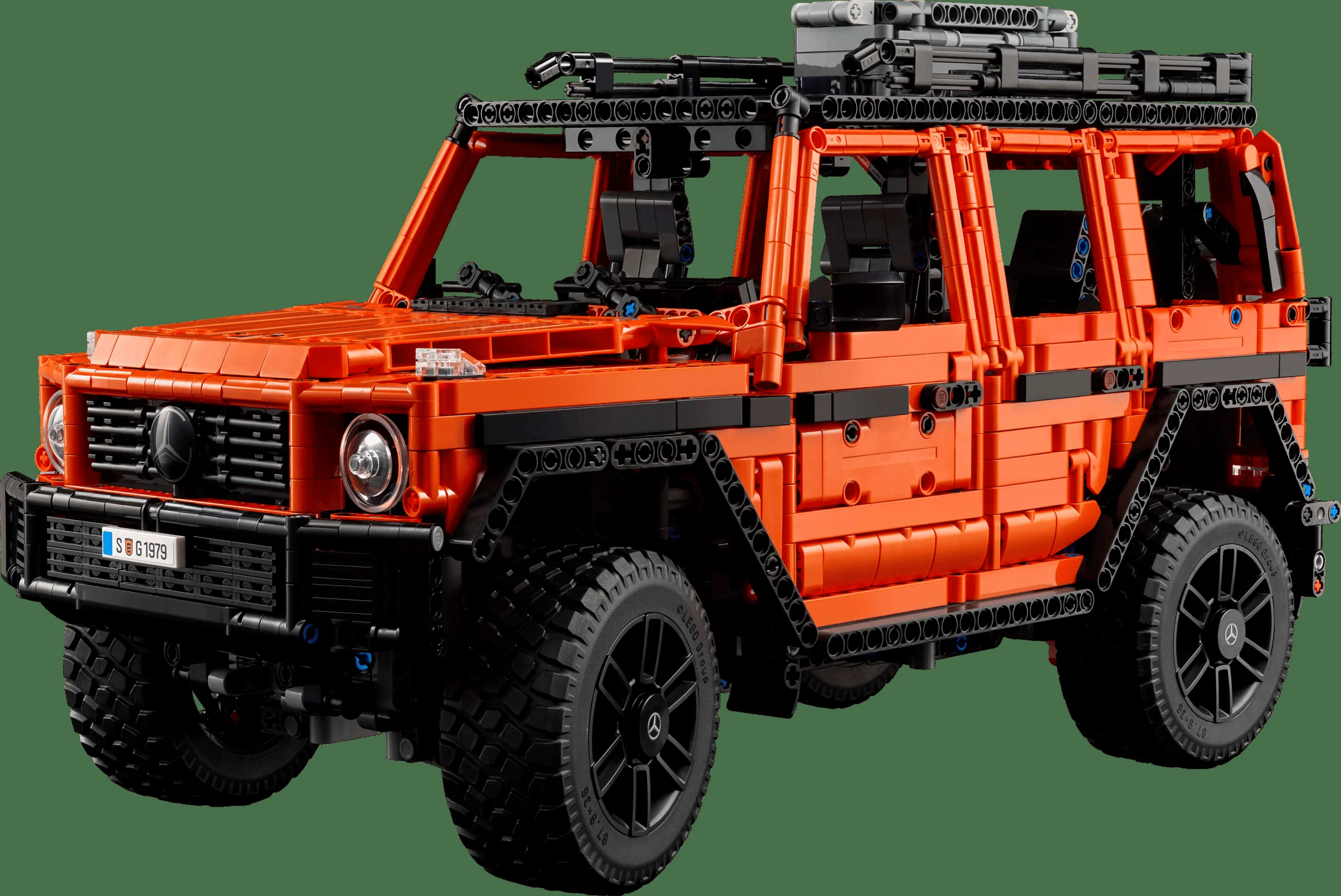 LEGO 42177 - Recenzie LEGO Technic 42177 Mercedes-Benz G 500: O bestie off-road în portocaliu