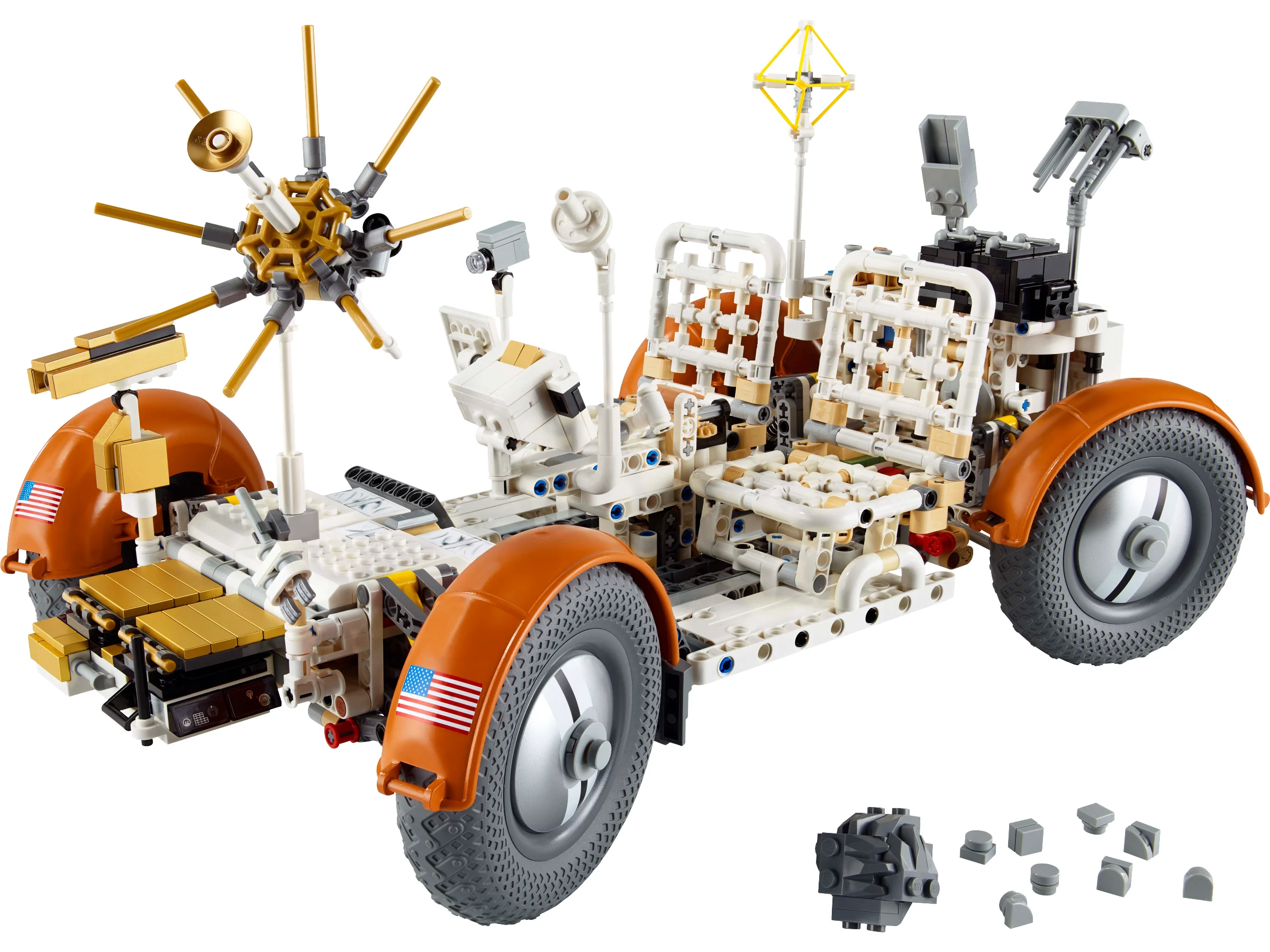 LEGO 42182 - LEGO Technic 42182 NASA Apollo Lunar Roving Vehicle - LRV: O Explorare Tehnică a Lunii