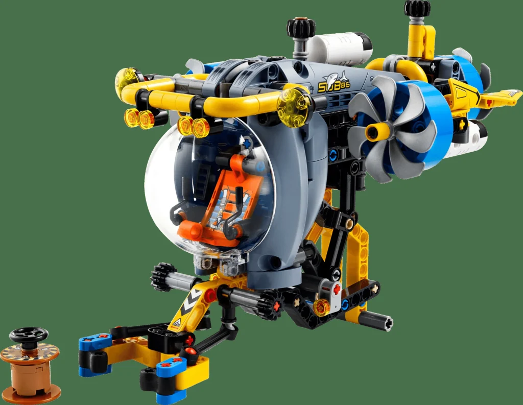LEGO 42201 - Recenzie LEGO Technic 42201 Submarin de cercetare la mare adâncime: O alternativă acvatică excelentă