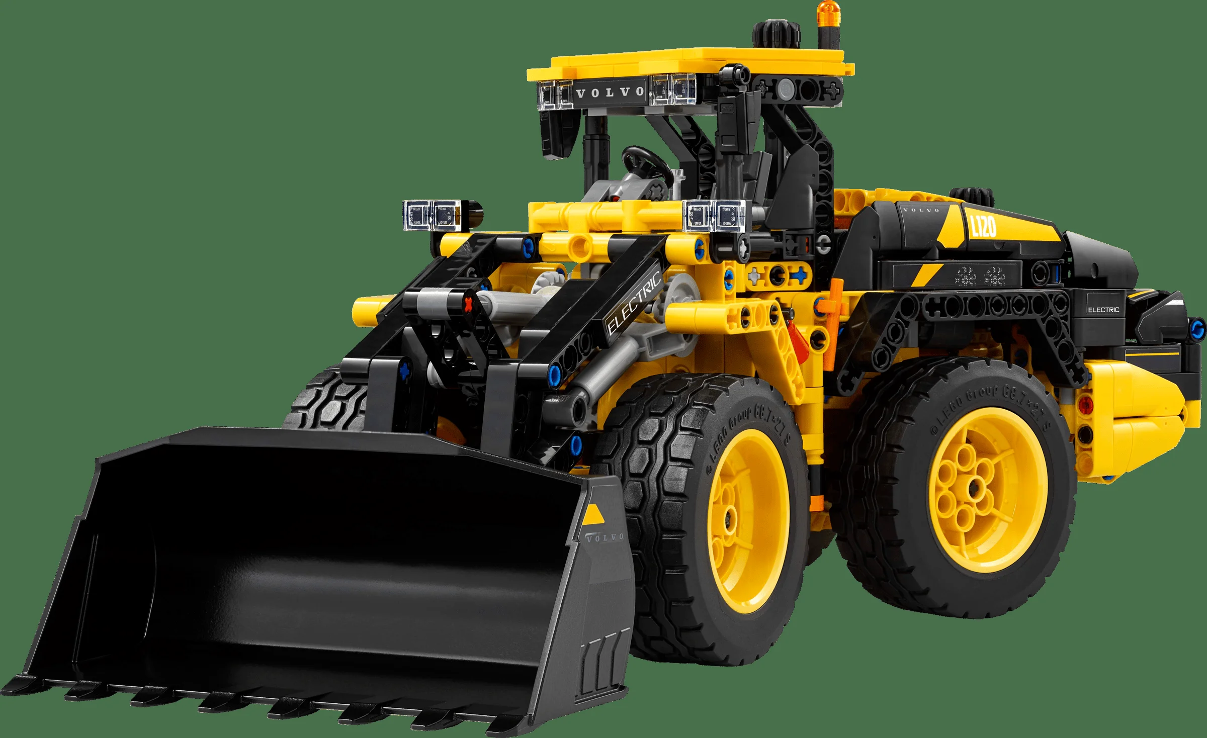 LEGO 42209 - Recenzie LEGO Technic 42209 Volvo L120 Electric Wheel Loader: Viitorul electric al șantierelor