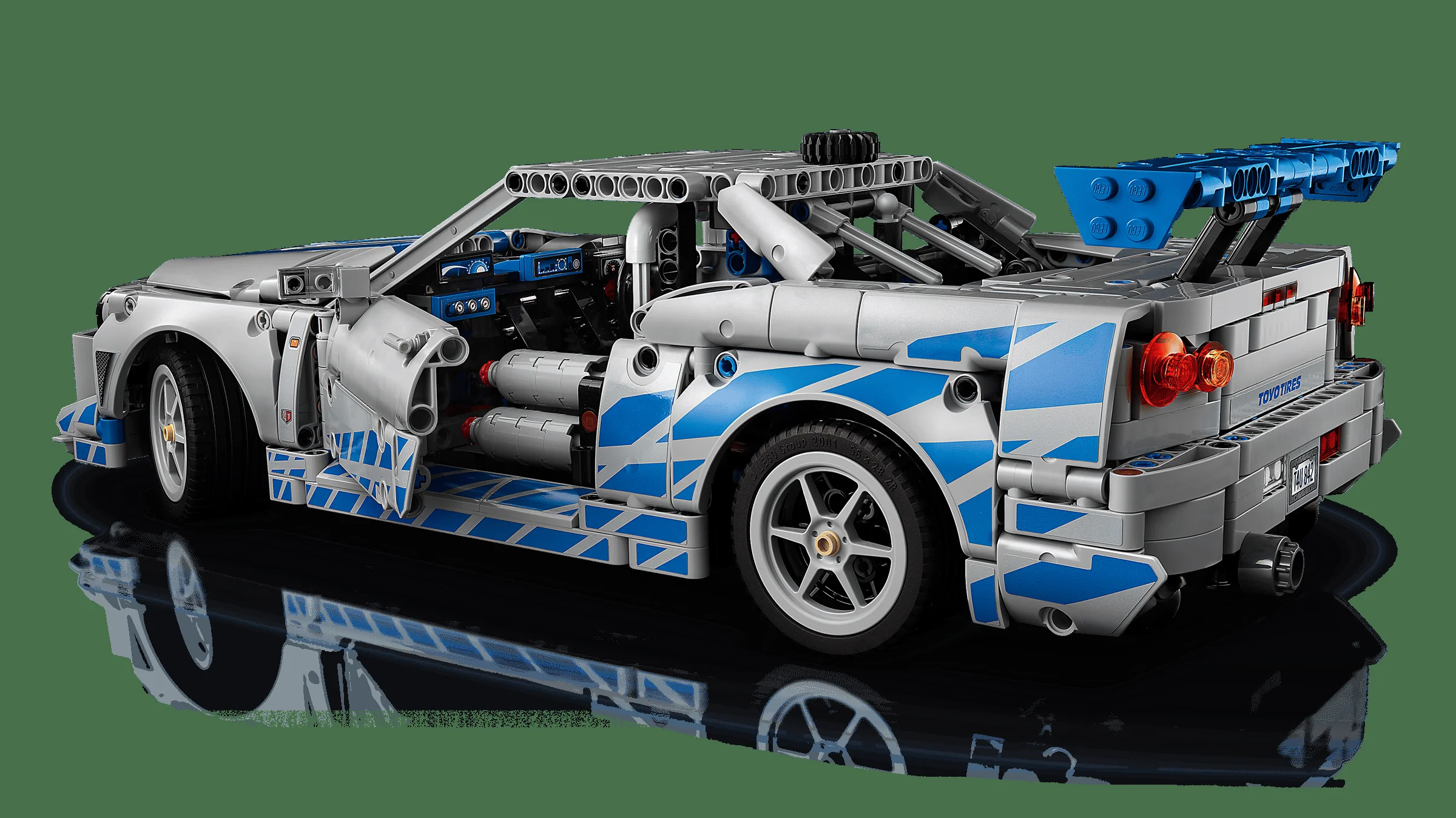 Imagine cu Nissan Skyline GT-R (R34) Technic, cu detalii și design captivant.