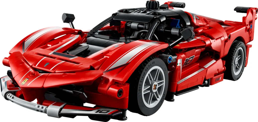 LEGO 42212 - Recenzie LEGO Technic 42212 Ferrari FXX K: O bestie roșie cu compromisuri