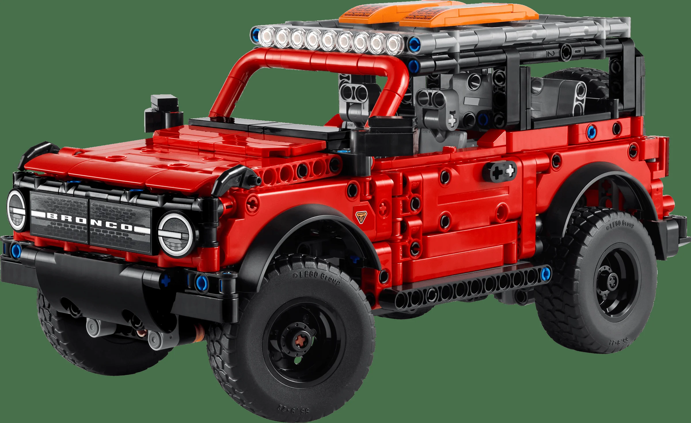 LEGO 42213 - Recenzie LEGO Technic 42213 Ford Bronco SUV: Bestia roșie a terenului accidentat