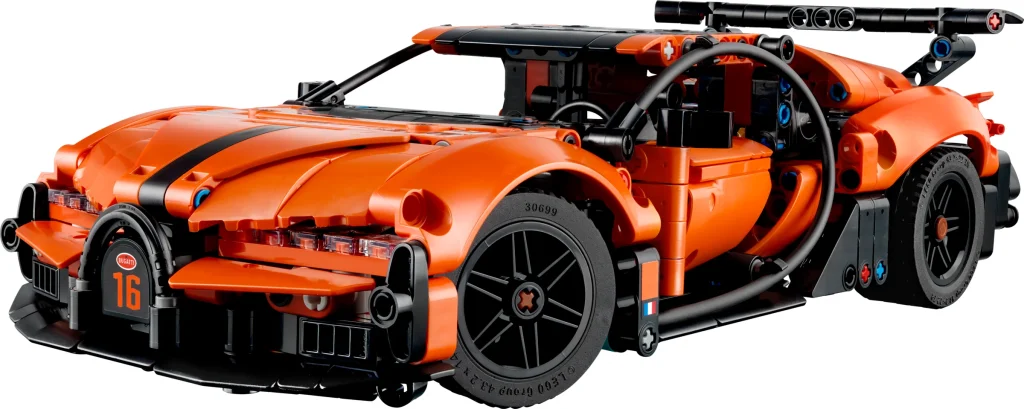 LEGO 42222 - LEGO Technic 42222 Bugatti Chiron Pur Sport: Prezentarea detaliată a hipermașinii