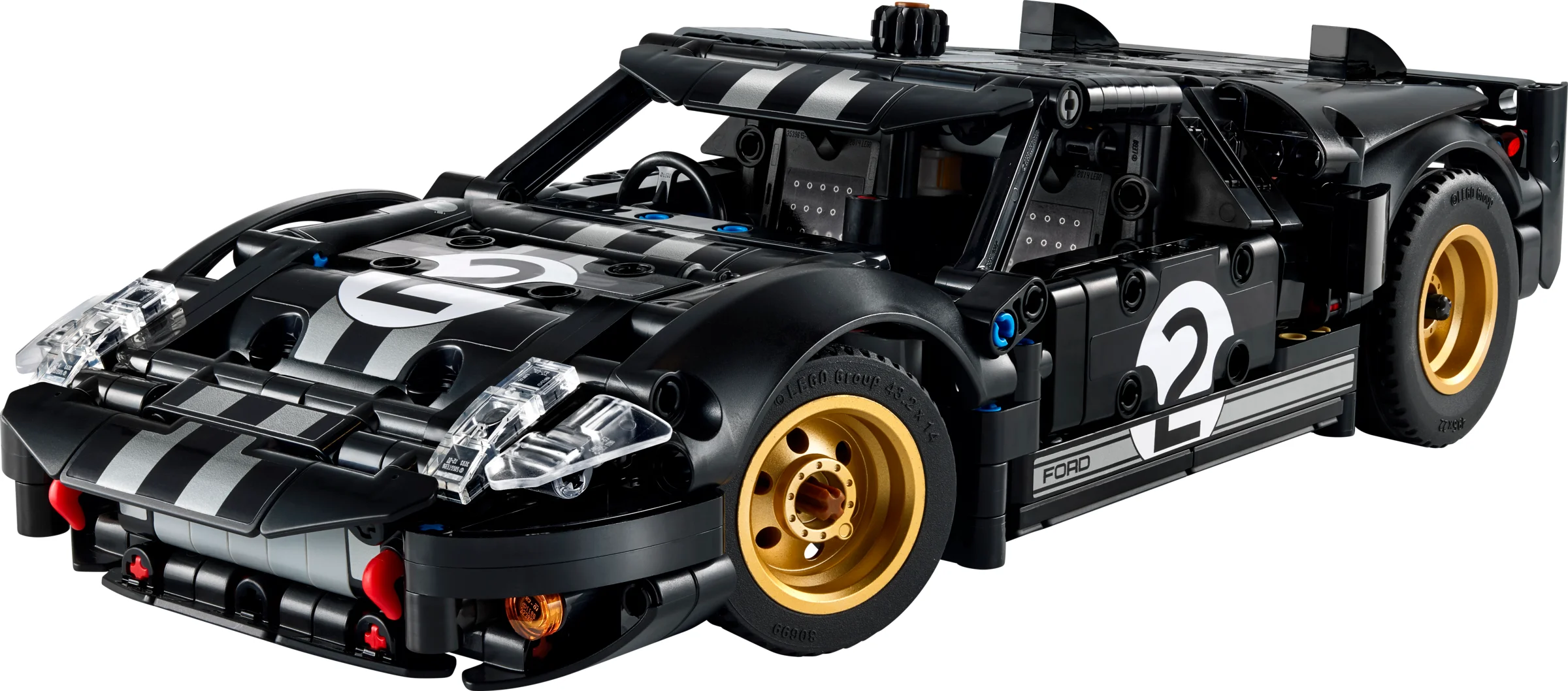 LEGO 42223 - Recenzie LEGO Technic 42223 Ford GT40 MKII: Legenda de la Le Mans, renăscută în piese