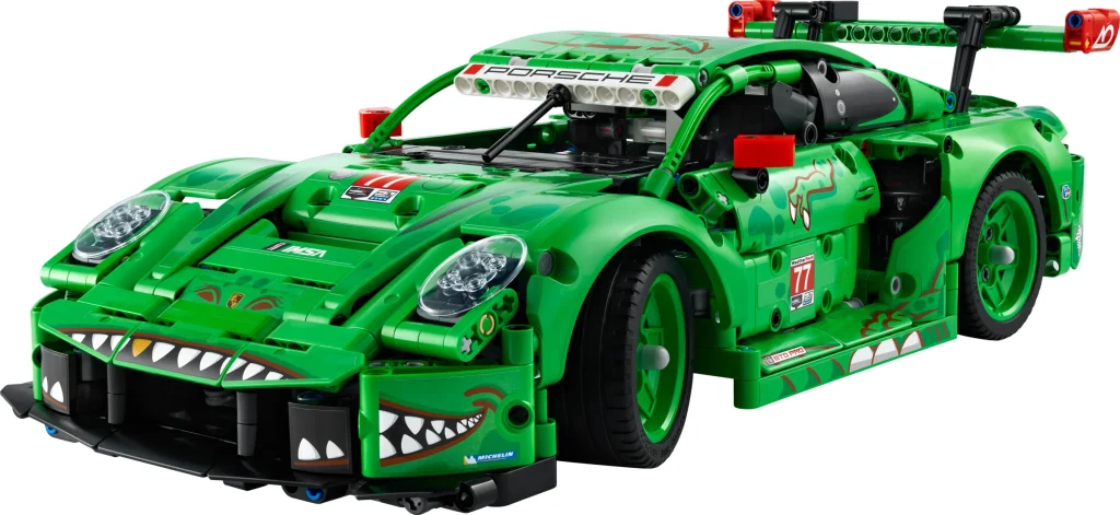 LEGO 42224 - LEGO Technic 42224 Porsche 911 GT3 R REXY AO Racing: O Bestie pe Circuit