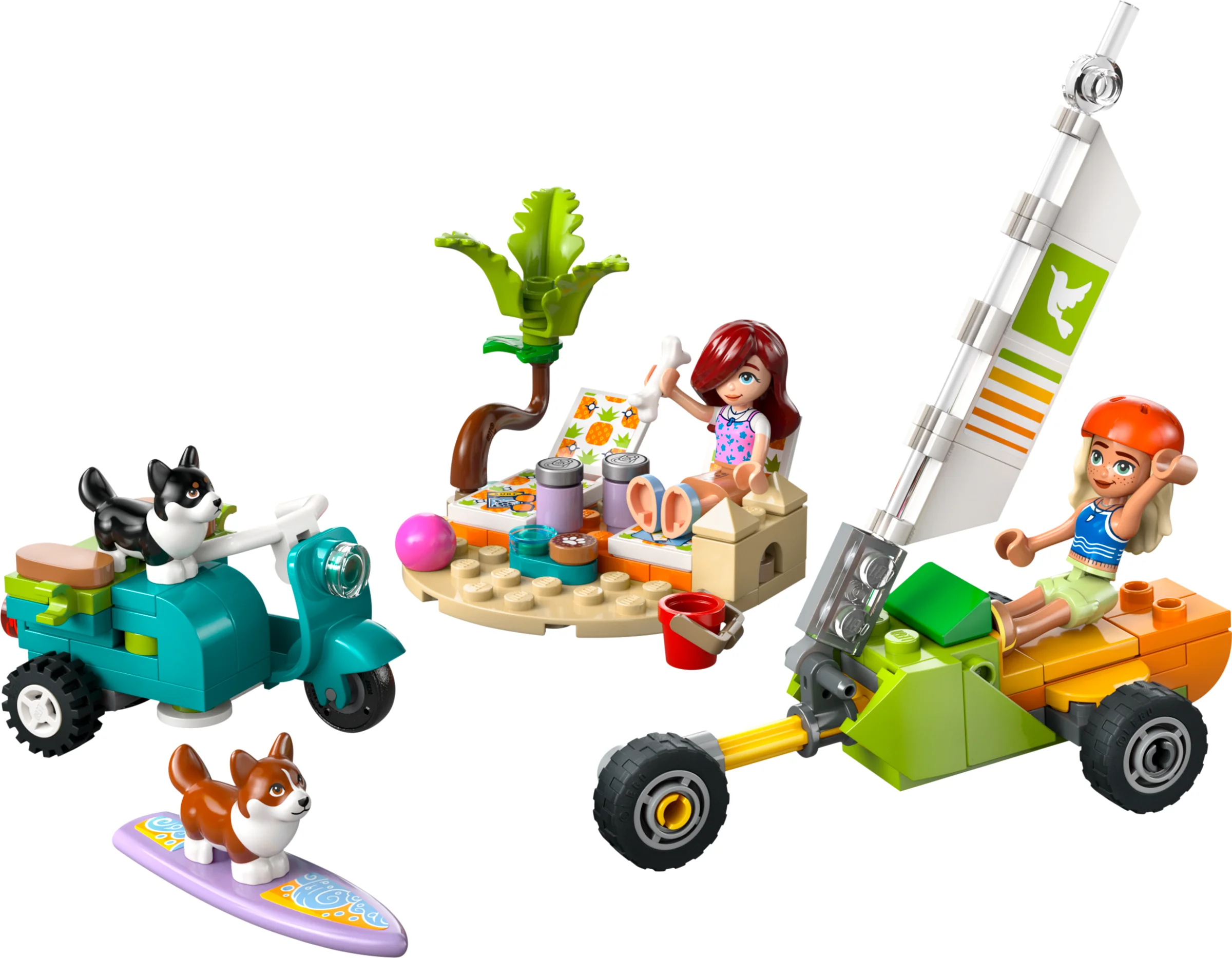 LEGO 42641 - Recenzie LEGO Friends 42641 Aventura cu scuterul și căței surferi