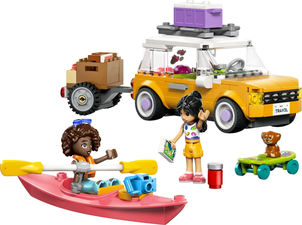 LEGO 42659 - LEGO Friends 42659 Mașina de Călătorie: Ghid Complet pentru Aventuri pe Patru Roți