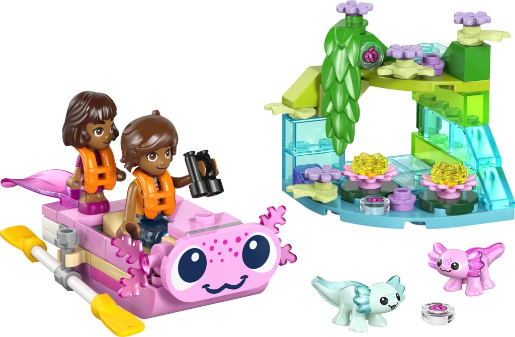 LEGO 42681 - LEGO Friends 42681 Barca de Aventură a Axolotlului: Explorare Acvatică Creativă
