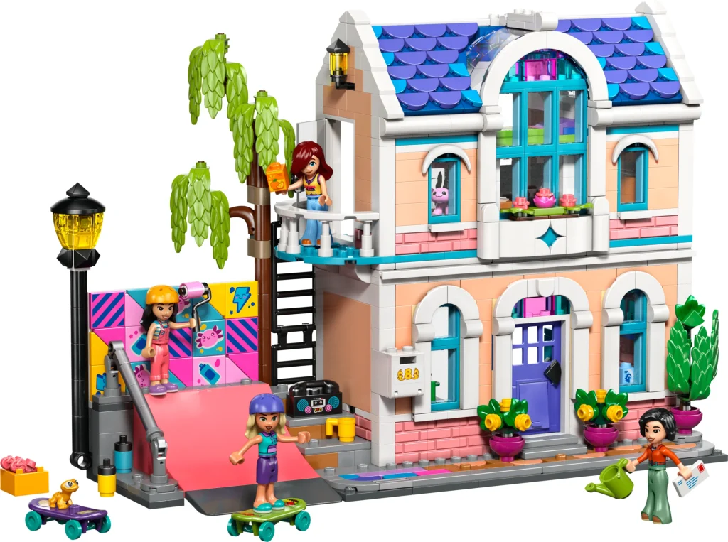 LEGO 42687 - Recenzie LEGO Friends 42687 Casa familiei lui Liann: O locuință plină de creativitate
