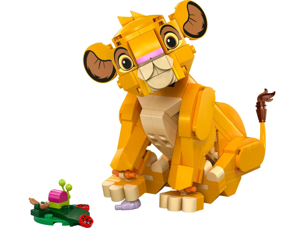 LEGO 43243 - LEGO 43243 Simba puiul de leu Regele Leu: O construcție plină de farmec