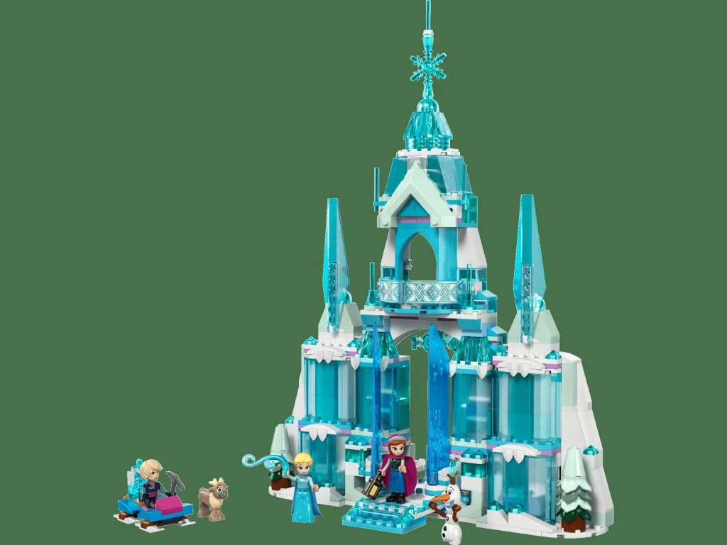 LEGO 43244 - LEGO 43244 Palatul de Gheață al Elsei: O Privire Detaliată Asupra Regatului Înghețat