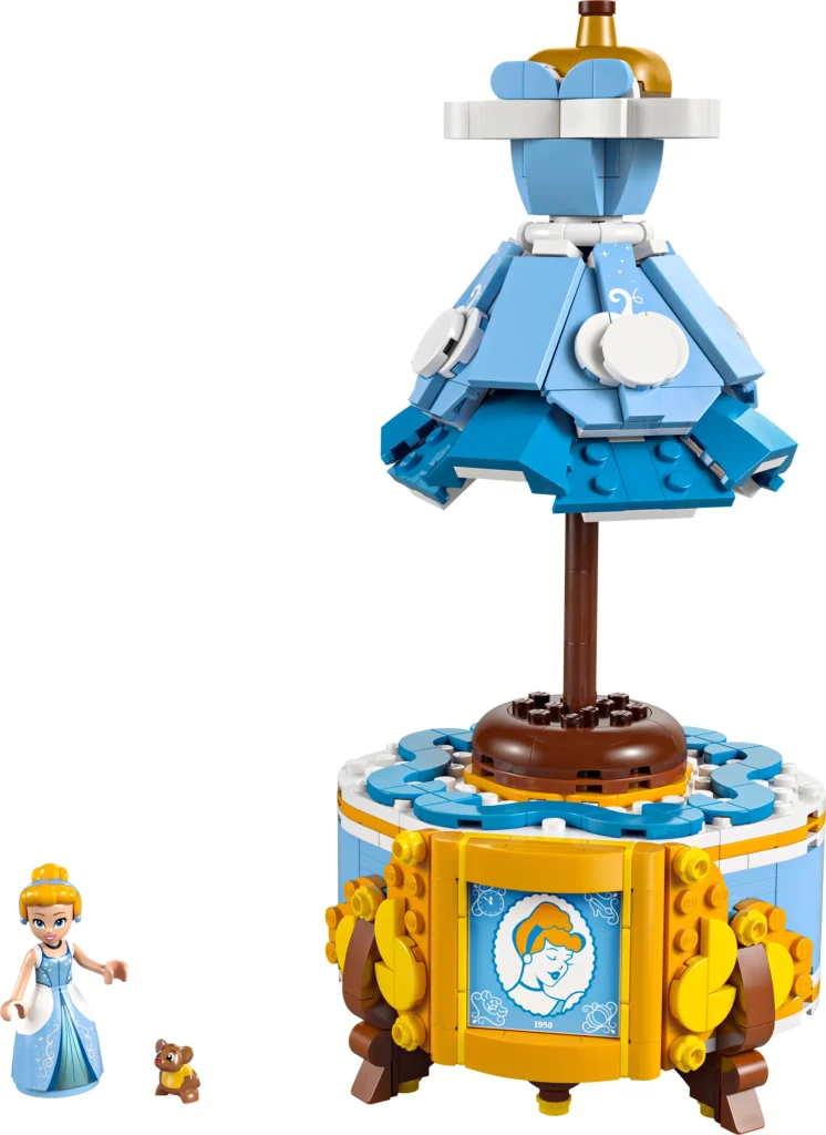LEGO 43266 - Recenzie LEGO Disney 43266 Rochia Cenușăresei: Magie de construit și expus