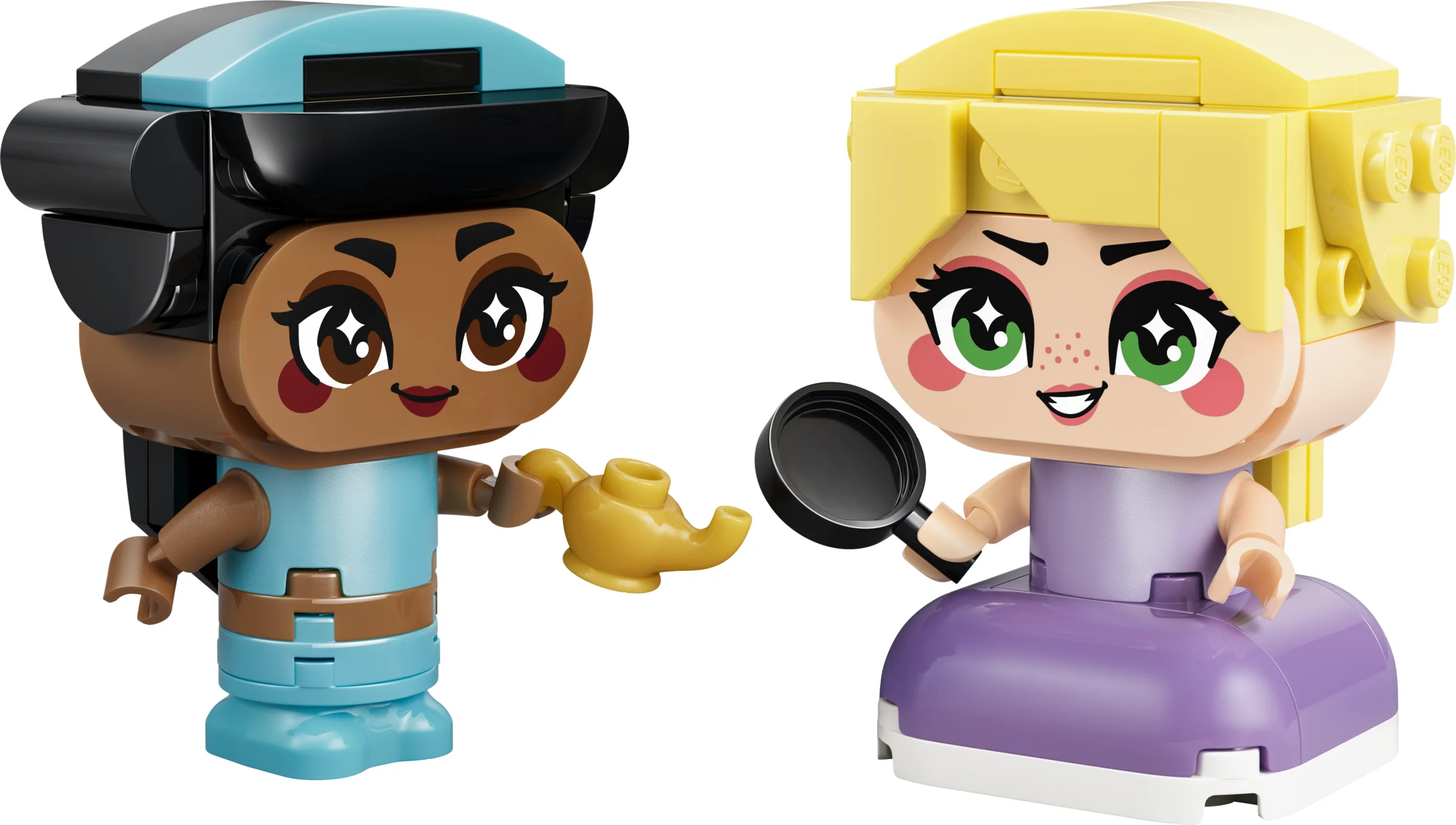 LEGO 43303 - LEGO 43303 Mini Jasmine & Rapunzel: Prezentarea Setului cu Două Prințese Iconice