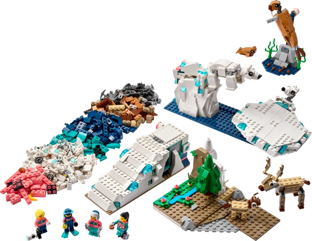 LEGO 45203 - LEGO 45203 Kit Științific Animale Arctice - O Explorare Polară Educativă