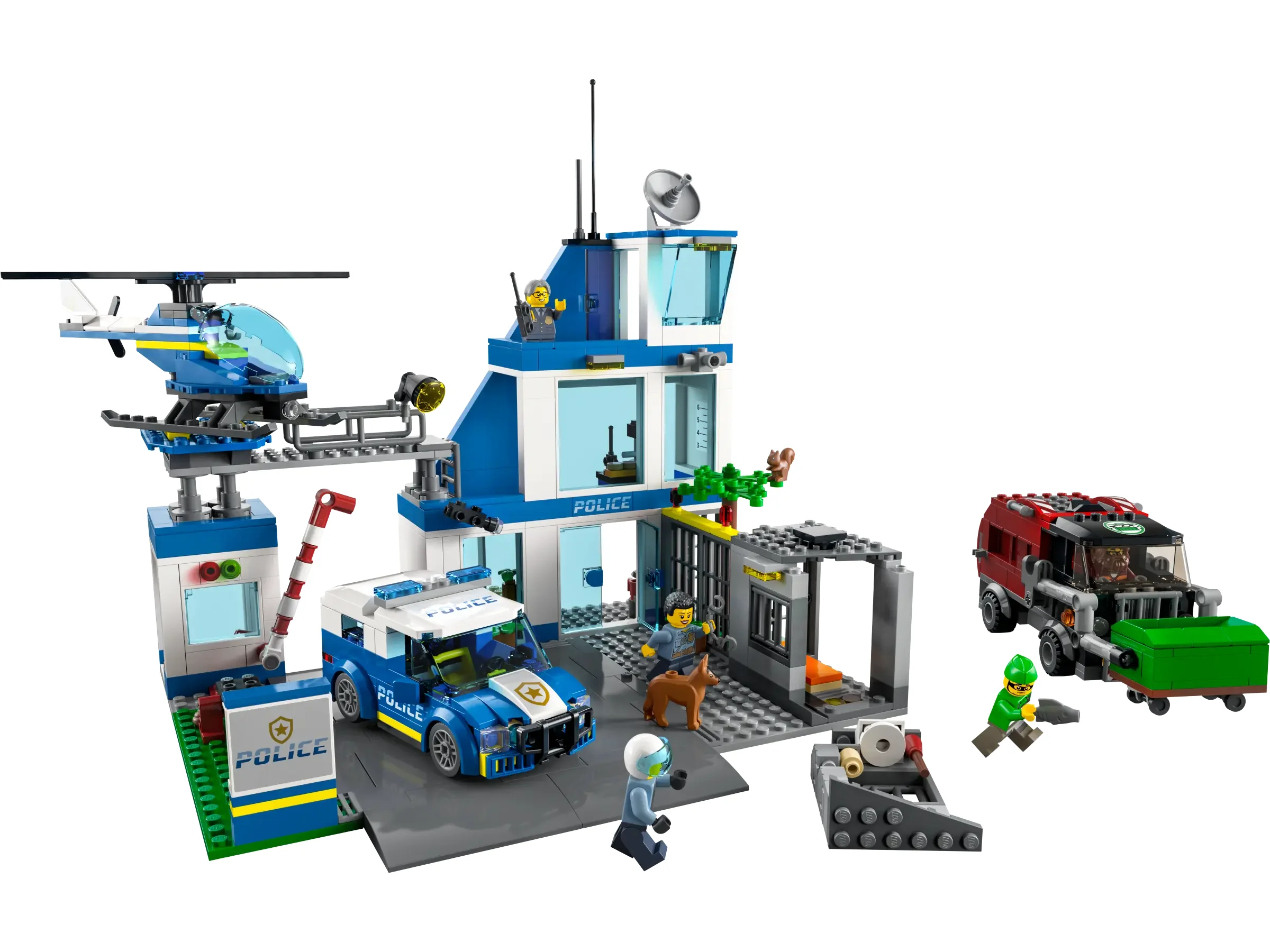 LEGO 60316 - LEGO City 60316 Secția de Poliție: Centrul Acțiunii din Orașul Tău